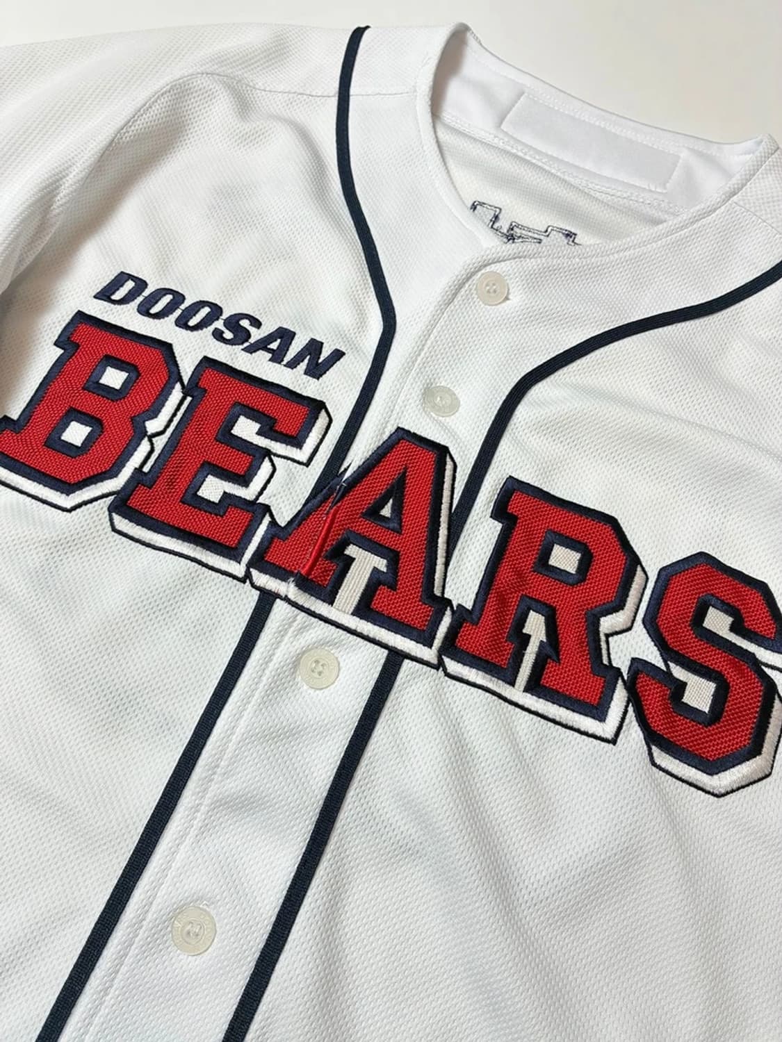 두산베어스 고급형 베이스볼 져지 김현수 반팔 PN8612 상품이미지6