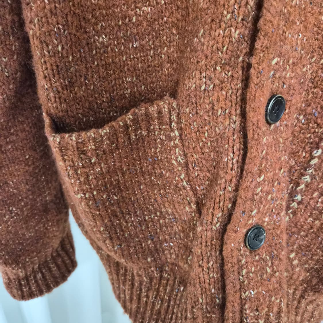 series 시리즈 알파카 니트 가디건 택달린 새상품 100 상품이미지3