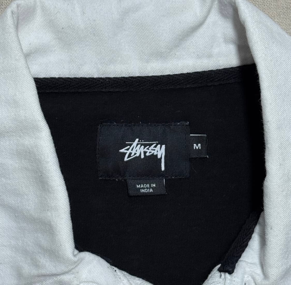 스투시 검힌 럭비 카라티 M 상품이미지4