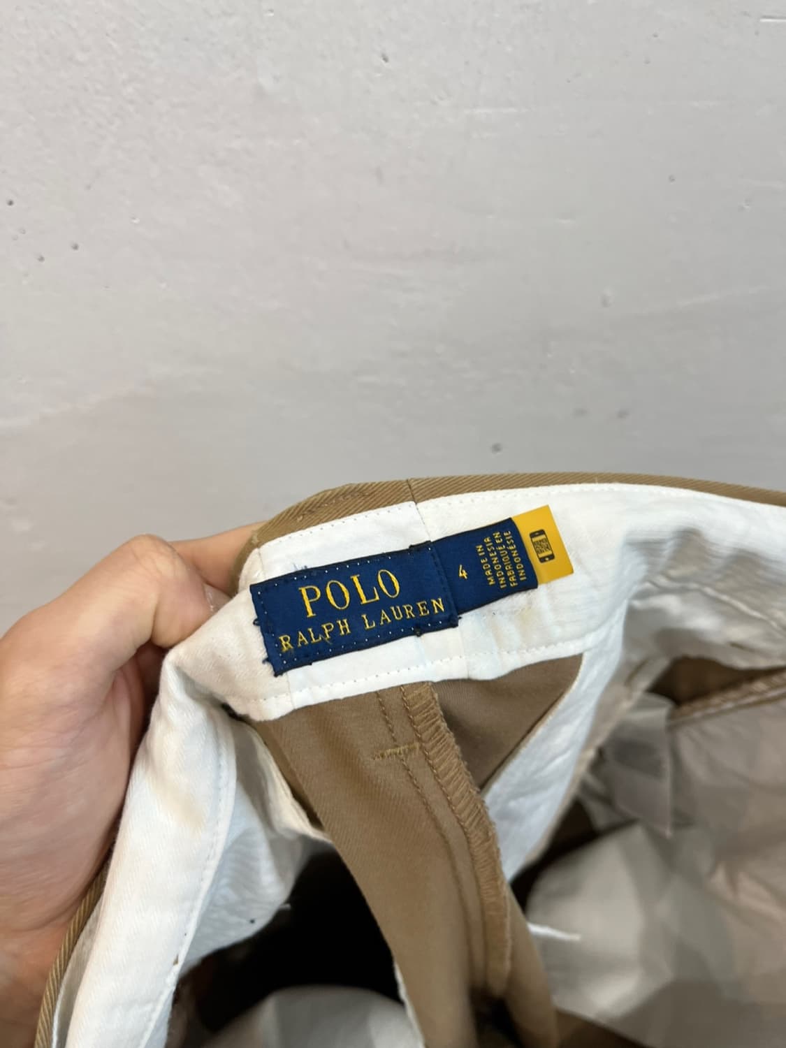 폴로랄프로렌 여성 치노 와이드 레그 팬츠 28 상품이미지6