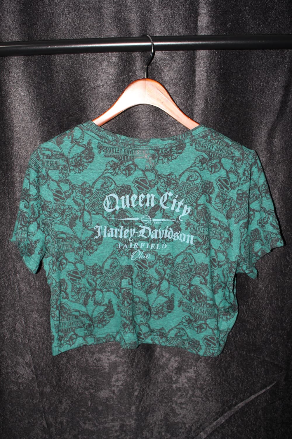 할리데이비슨 리메이크 크롭 반팔 상품이미지5