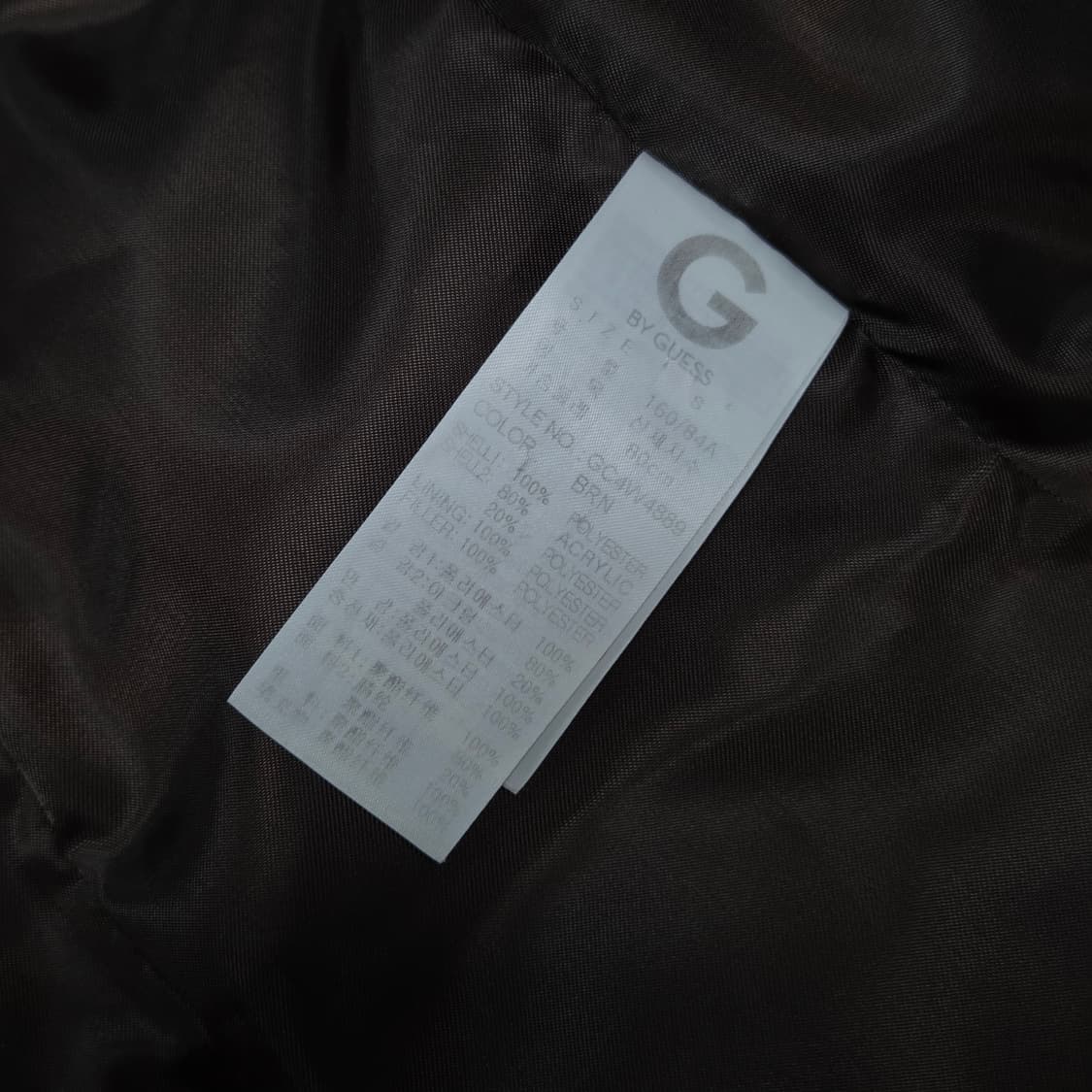 게스 퍼 카라 하이넥 패딩 점퍼 상품이미지9