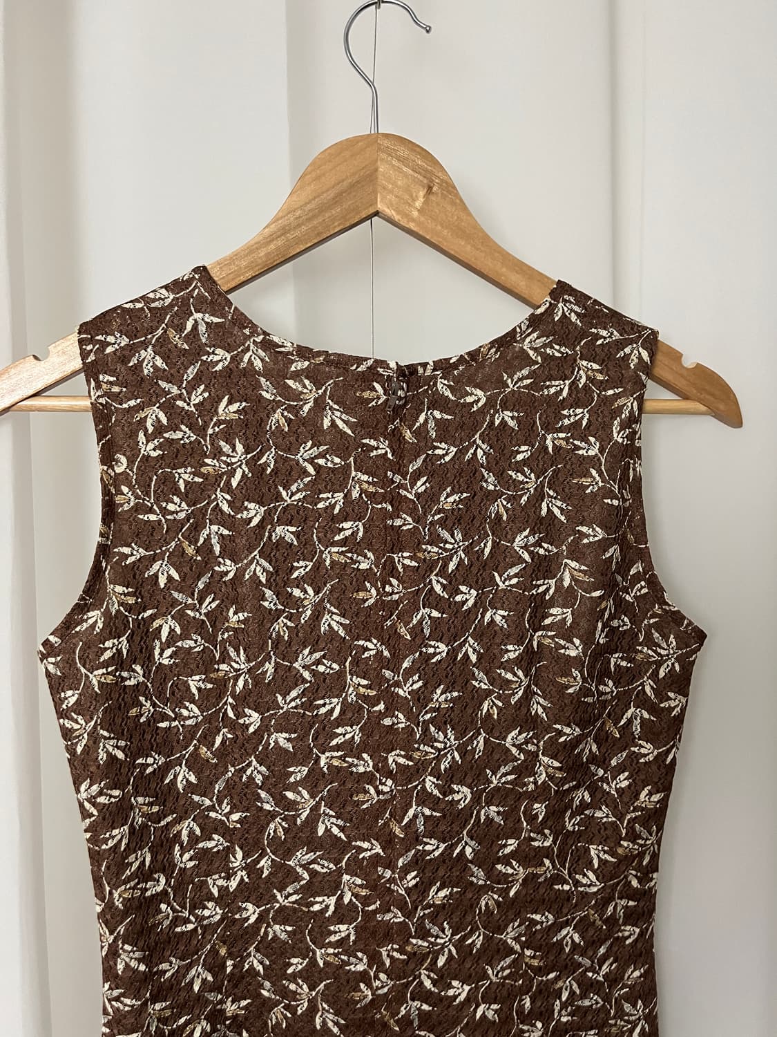 Vintage brown long one-piece 상품이미지8