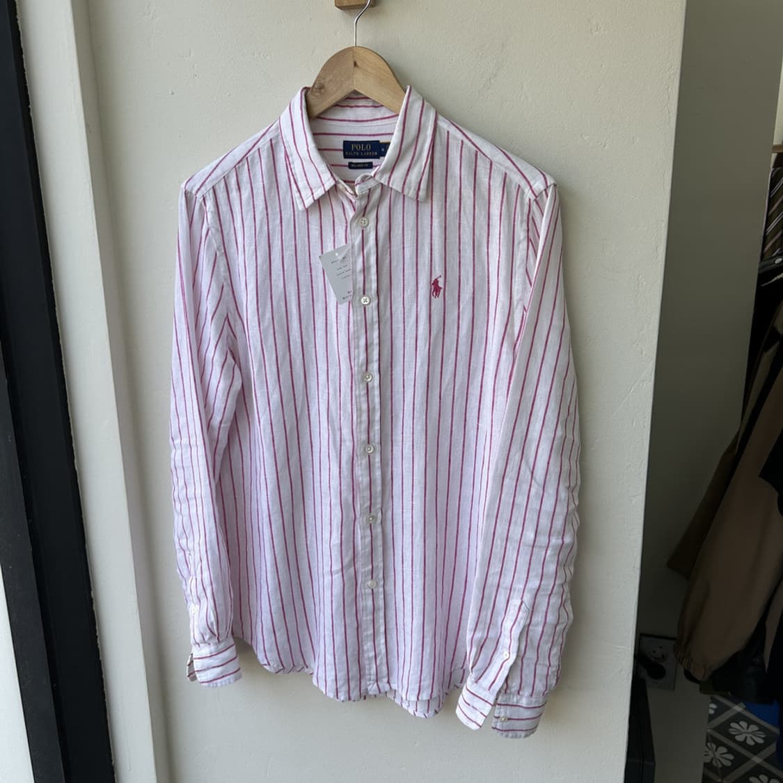 16719 - 폴로 랄프로렌 스트라이프 린넨 셔츠 상품이미지2