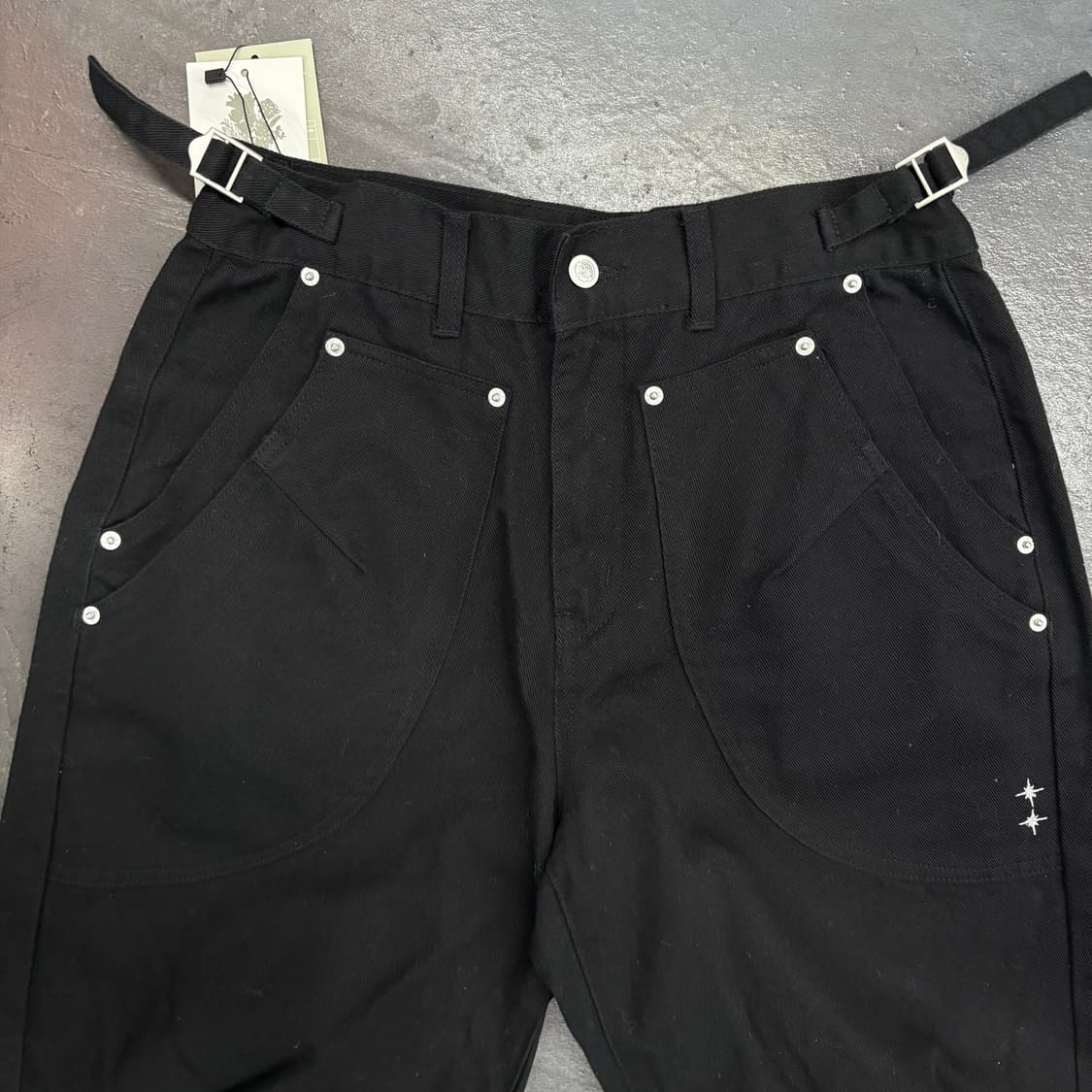 (30)엑스톤즈셔링블랙카고팬츠 상품이미지3