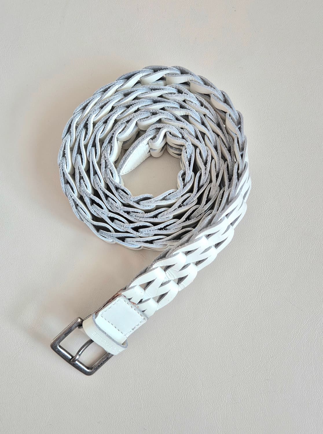 Dior Homme White Braided Belt 06ss 상품이미지3