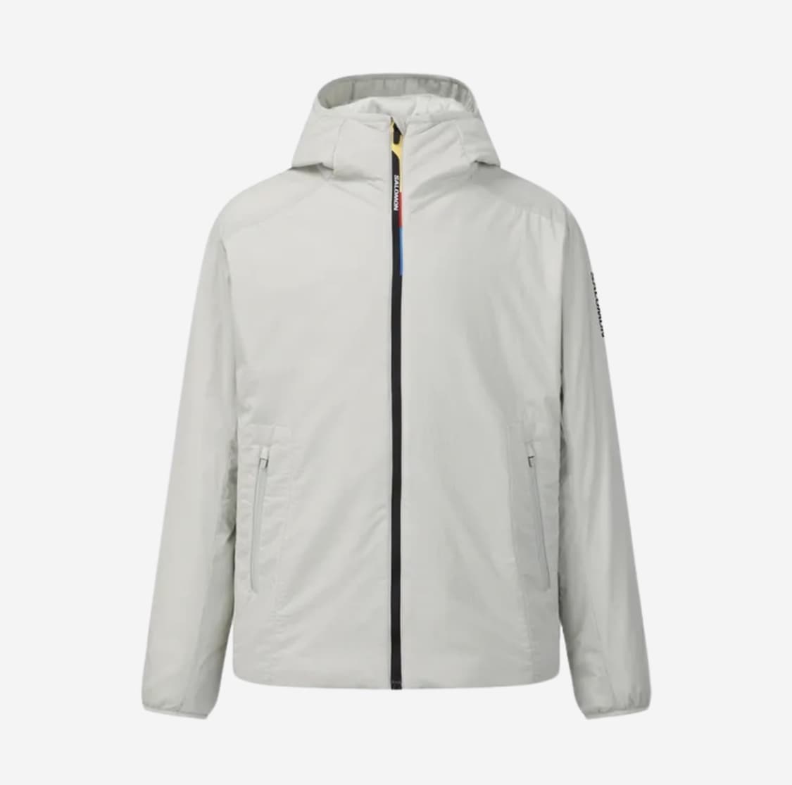 살로몬 모디세이 패딩 자켓 라이트 그레이 XXL 새제품 판매 상품이미지1