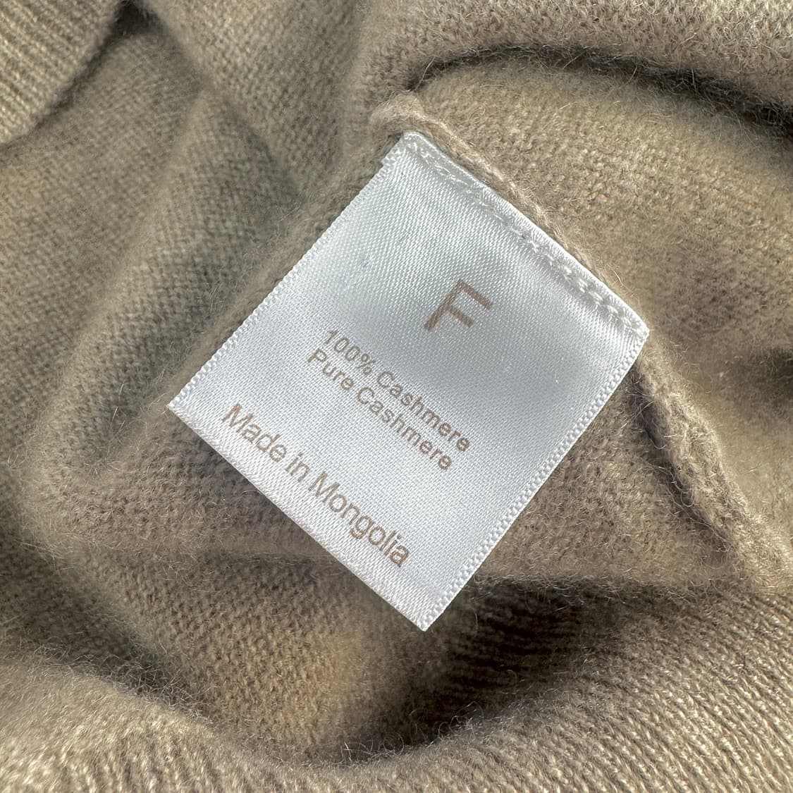 몽골 MCK 캐시미어 브이넥 니트 가디건 상품이미지3