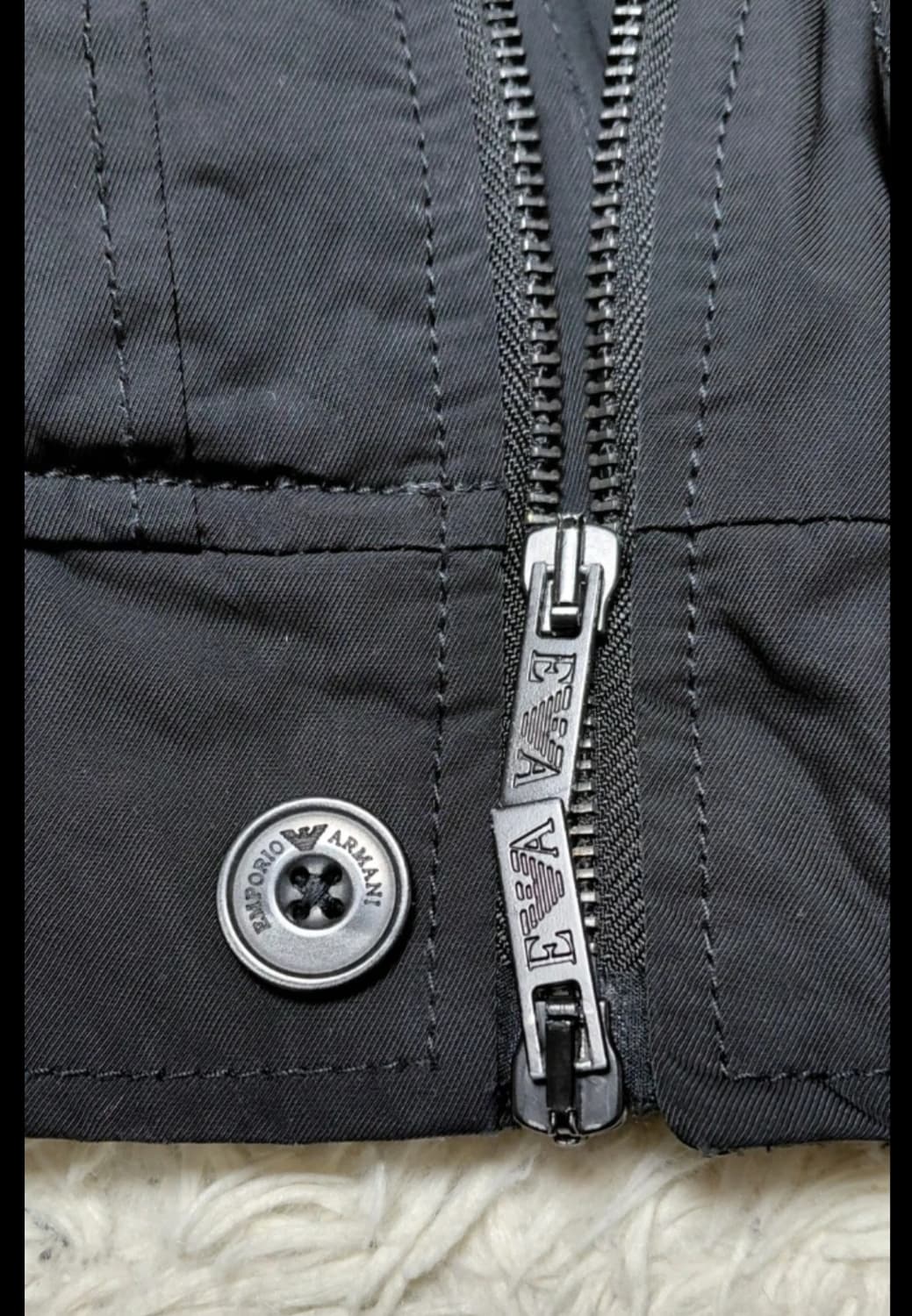 EMPORIO ARMANI 엠포리오 아르마니 후드 패딩 자켓 S 상품이미지5