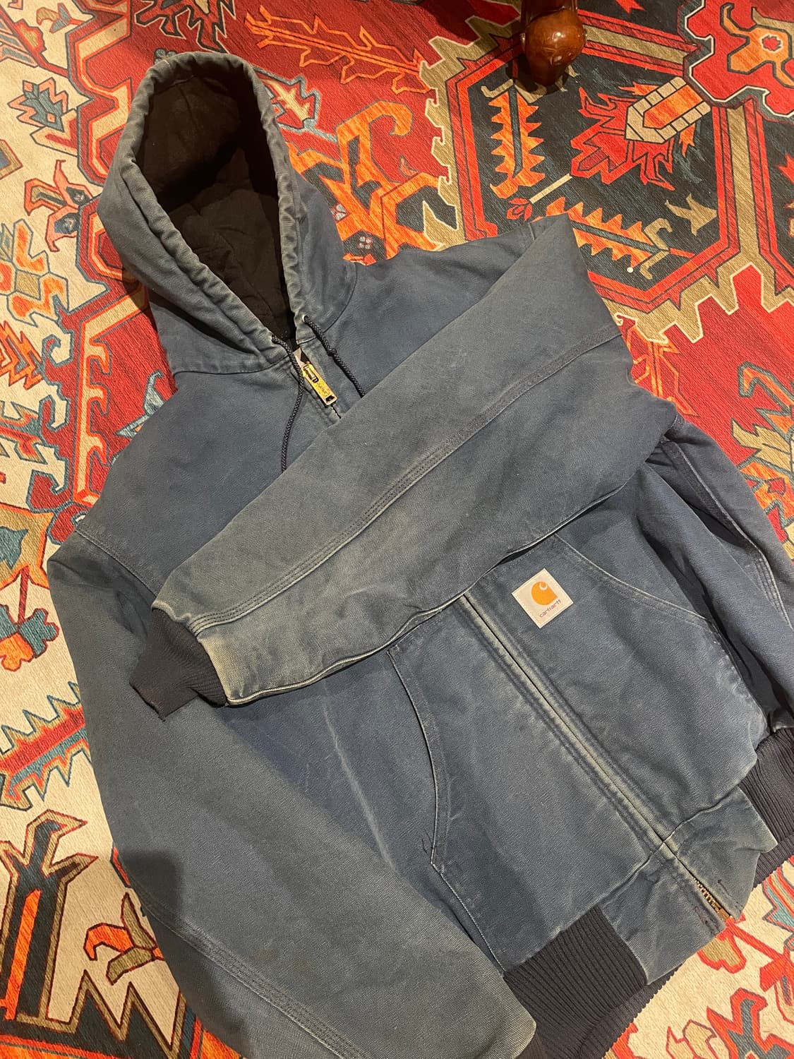 00s 칼하트 액티브 자켓 XL~XXL 블루 상품이미지3