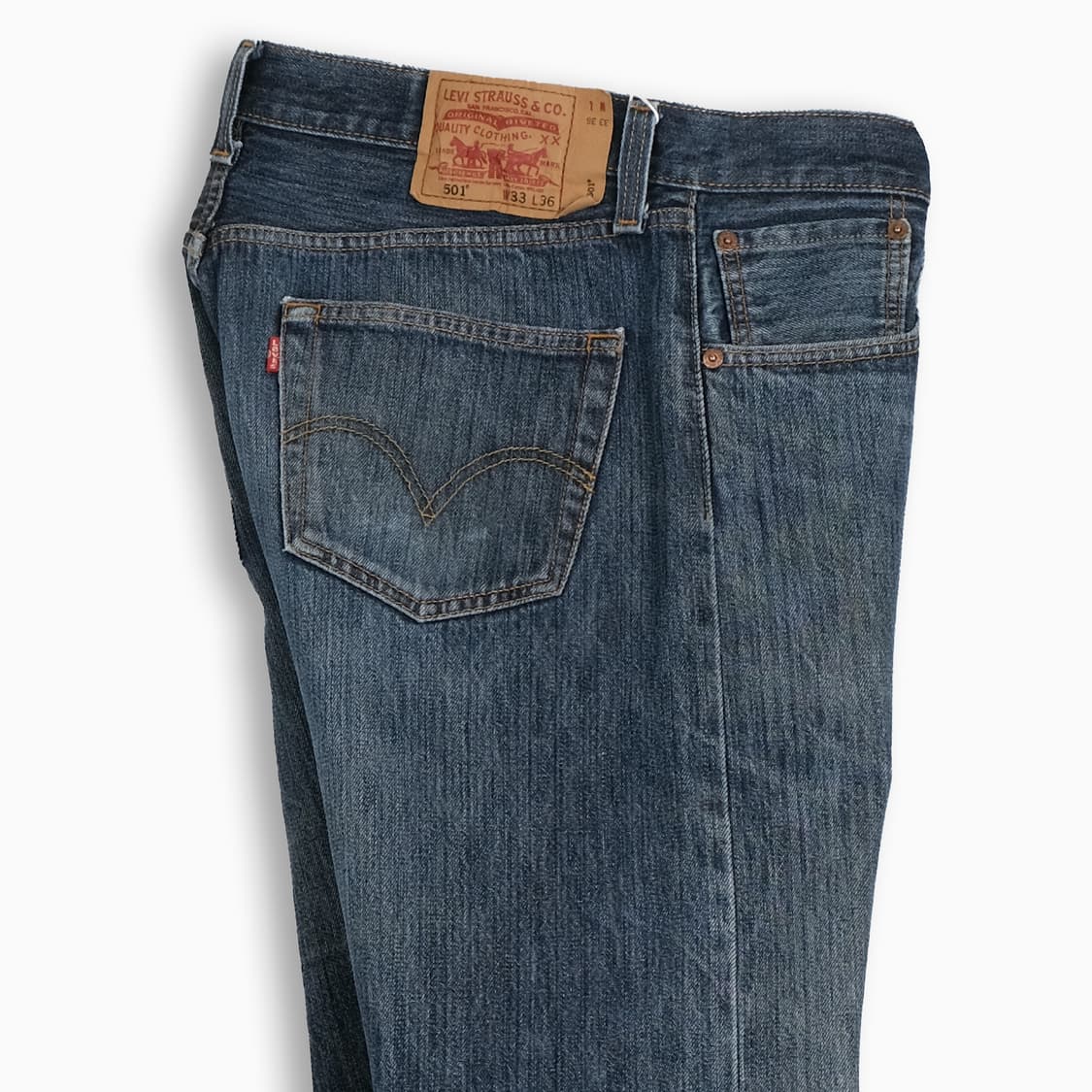 빈티지 리바이스 501 진청 32 인치 LV50133496 상품이미지5
