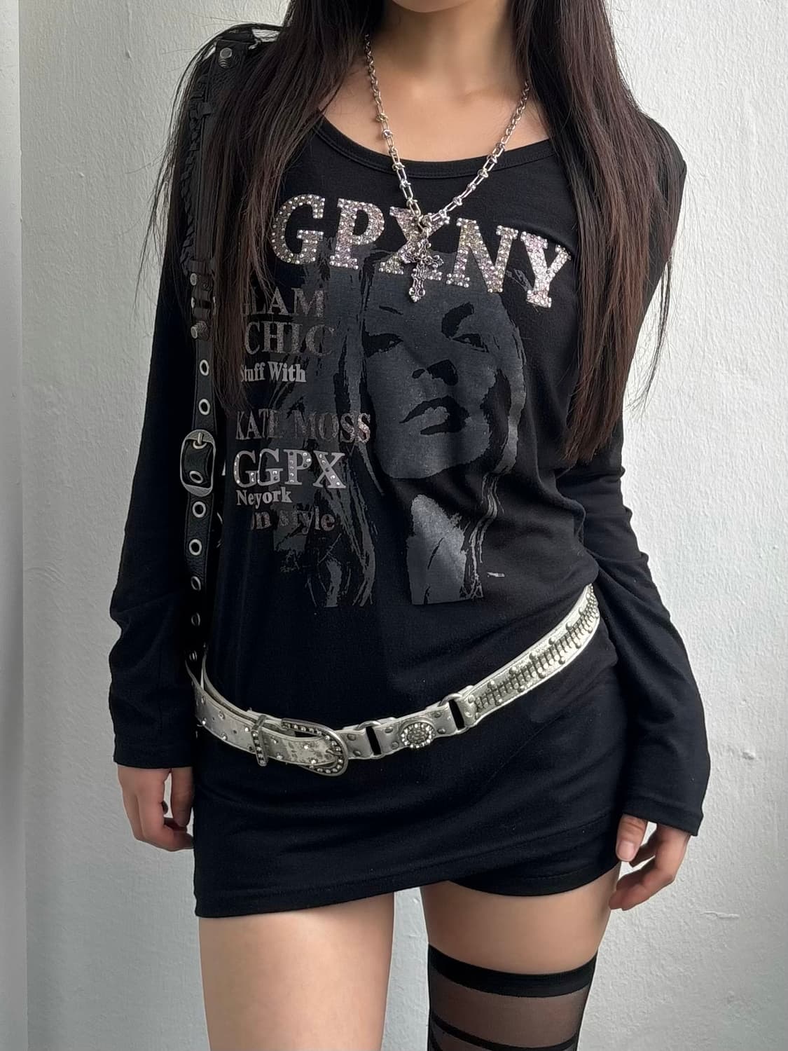 Vintage Cubic Graphic Long Sleeve 상품이미지1