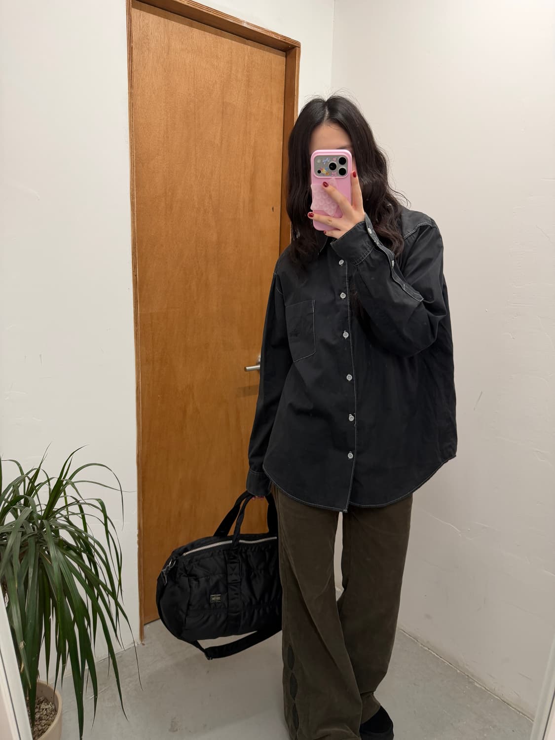 스투시 STUSSY 00s Contrast Stitch Shirt 상품이미지2