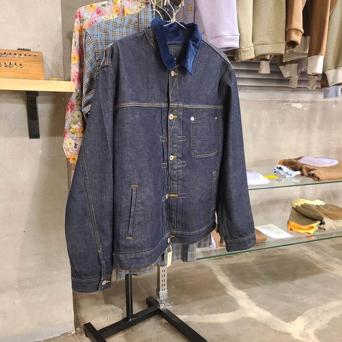 셉틱탱크 쿠로키 오가닉 코튼 트러커 L  상품이미지3