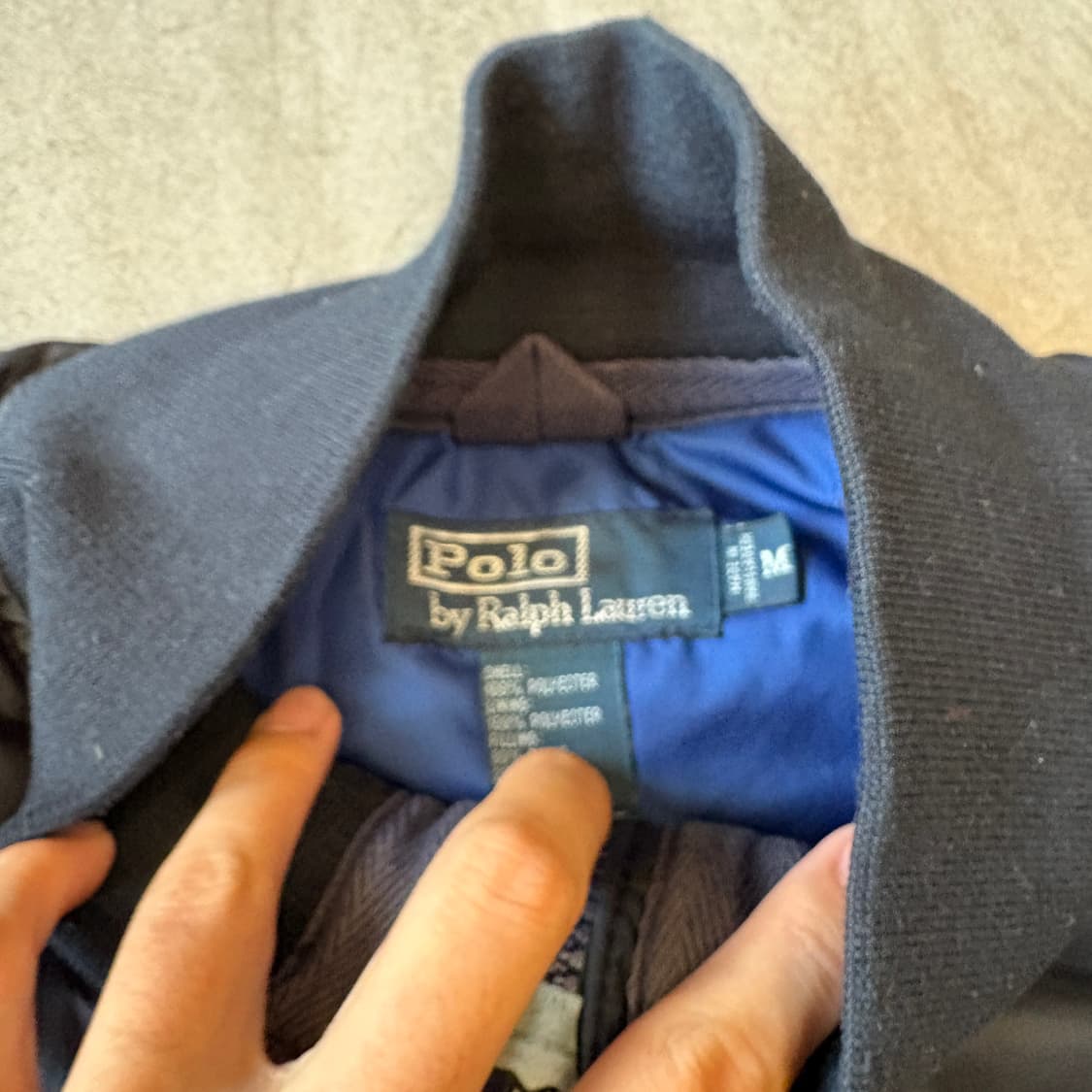 폴로 정품 네이비 스윙톱 자켓 상품이미지3