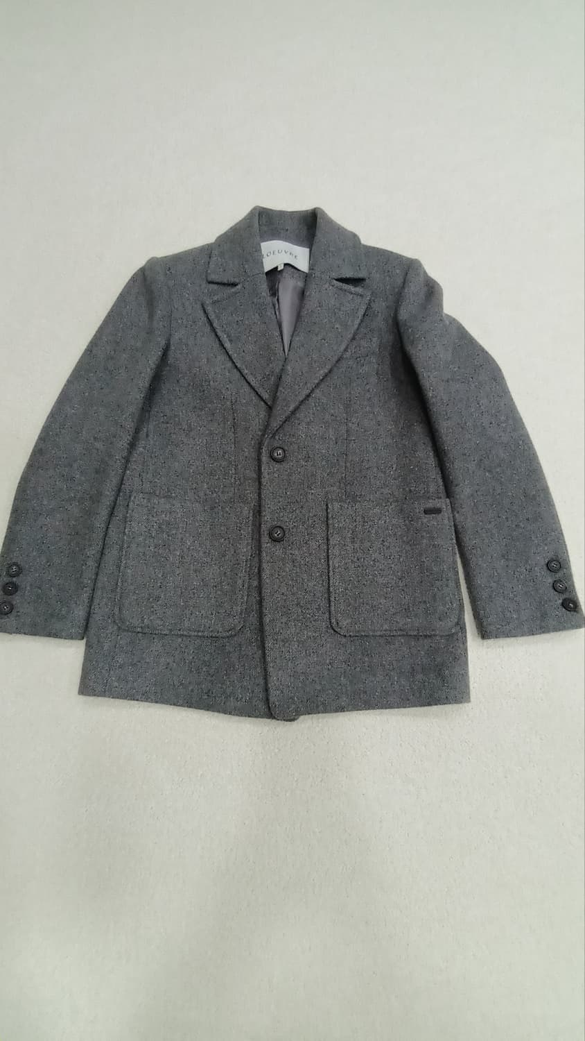 루에브르 LOEUVRE 울 자켓 그레이 1 사이즈 상품이미지1