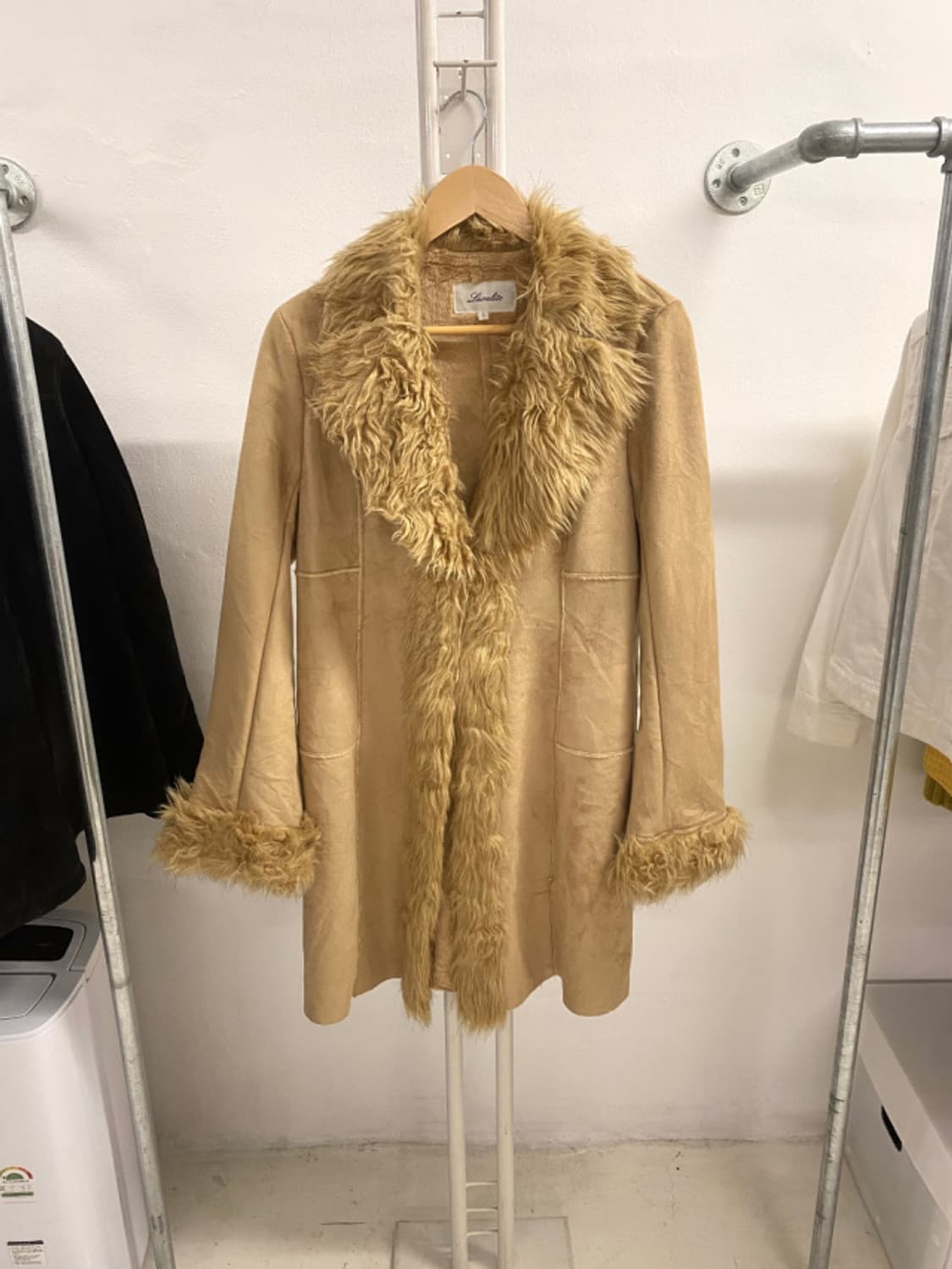 VTG fur mustang coat 인조 퍼 무스탕 코트 상품이미지2