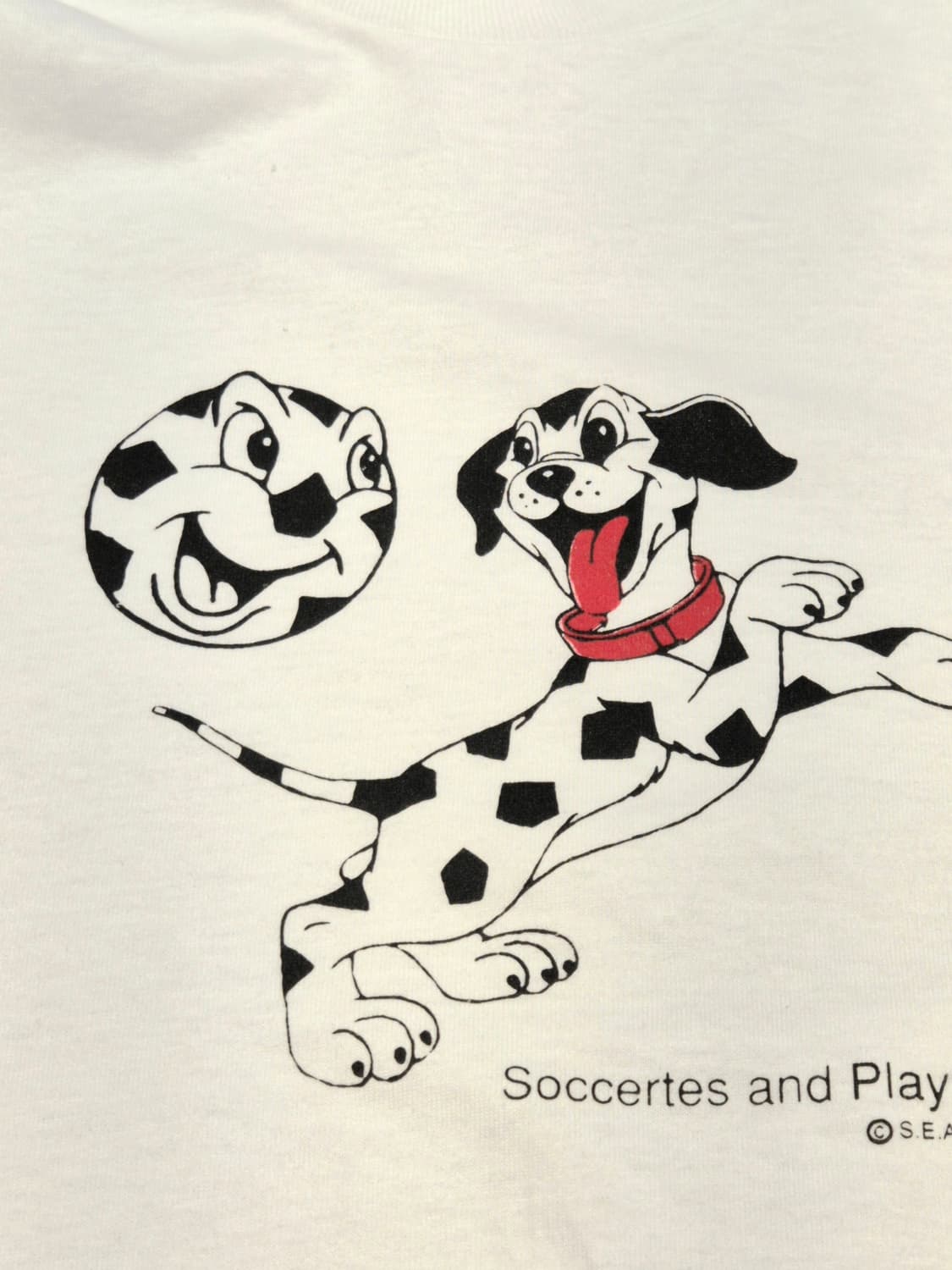[90s Disney] 101마리 달마시안 프린팅 빈티지 티셔츠 상품이미지3