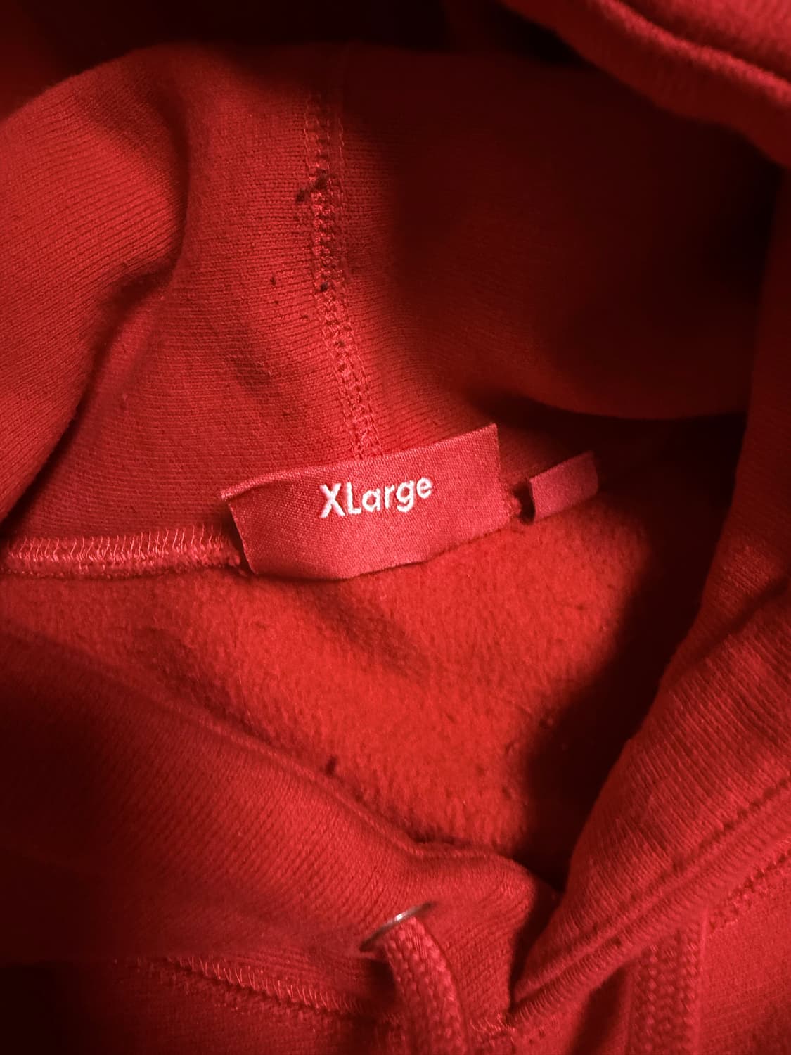 [XL] 슈프림 바시티 후드 레드 상품이미지9