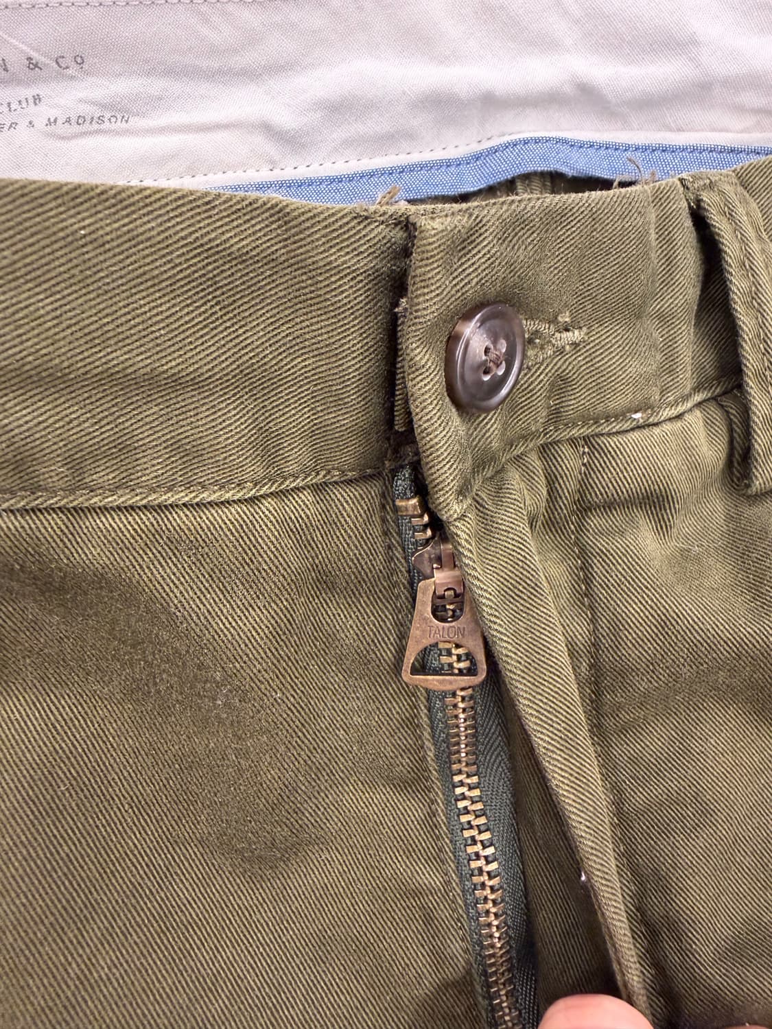 폴로 베드포드 치노 올리브 30 상품이미지3