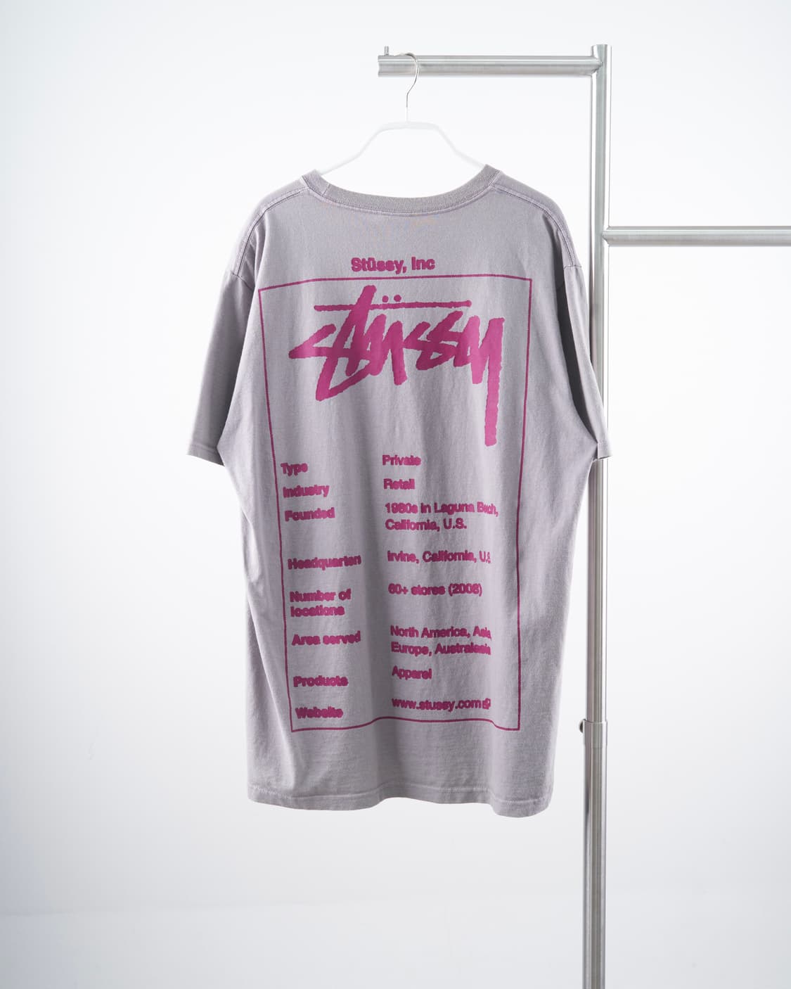 Stussy 00’s 위키 프린팅 반팔 티셔츠 상품이미지2