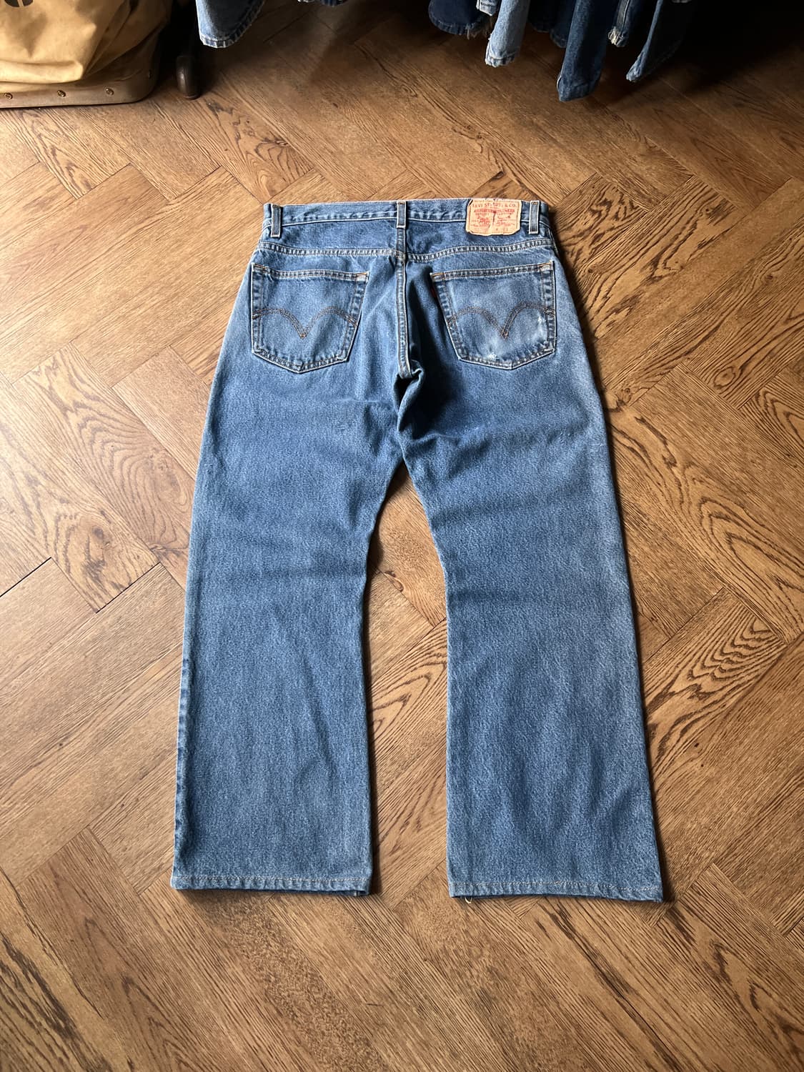 [34]리바이스 517 빈티지 페이딩 플레어진 F14 상품이미지8