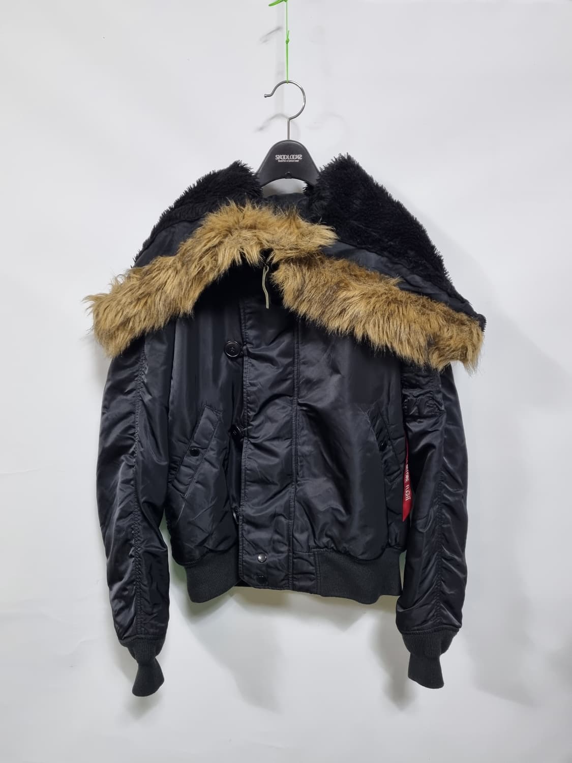 알파인더스트리 n-2B 후드 항공자켓 L 상품이미지3