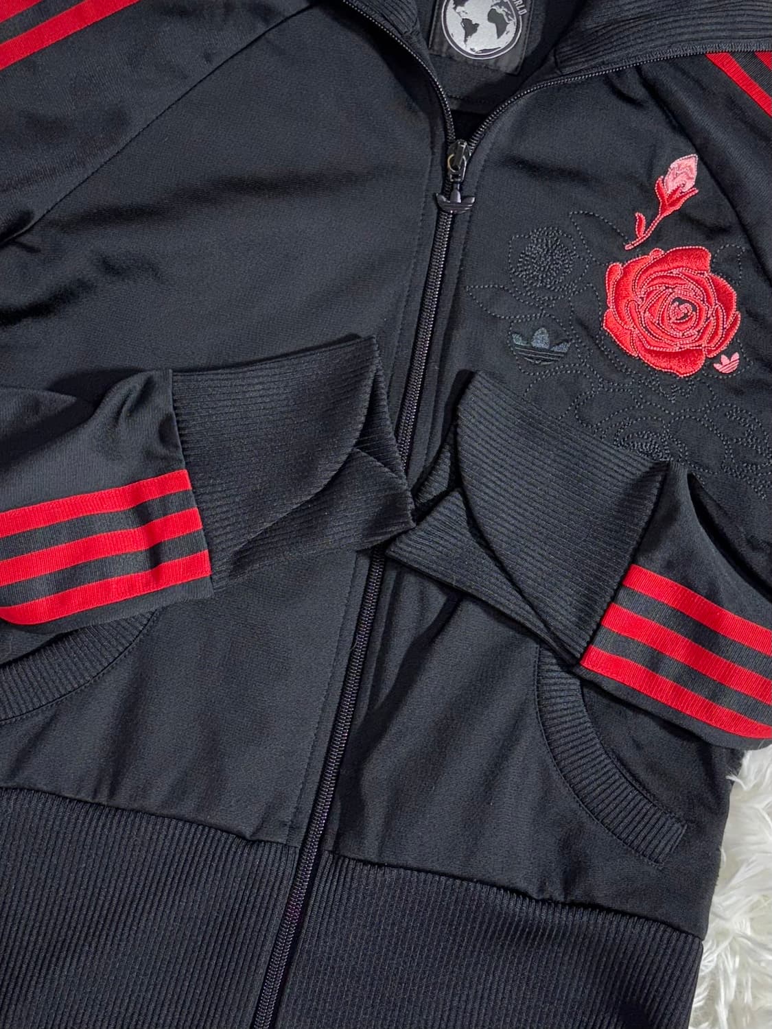 아디다스 플라워 빅로고 트랙탑  상품이미지5