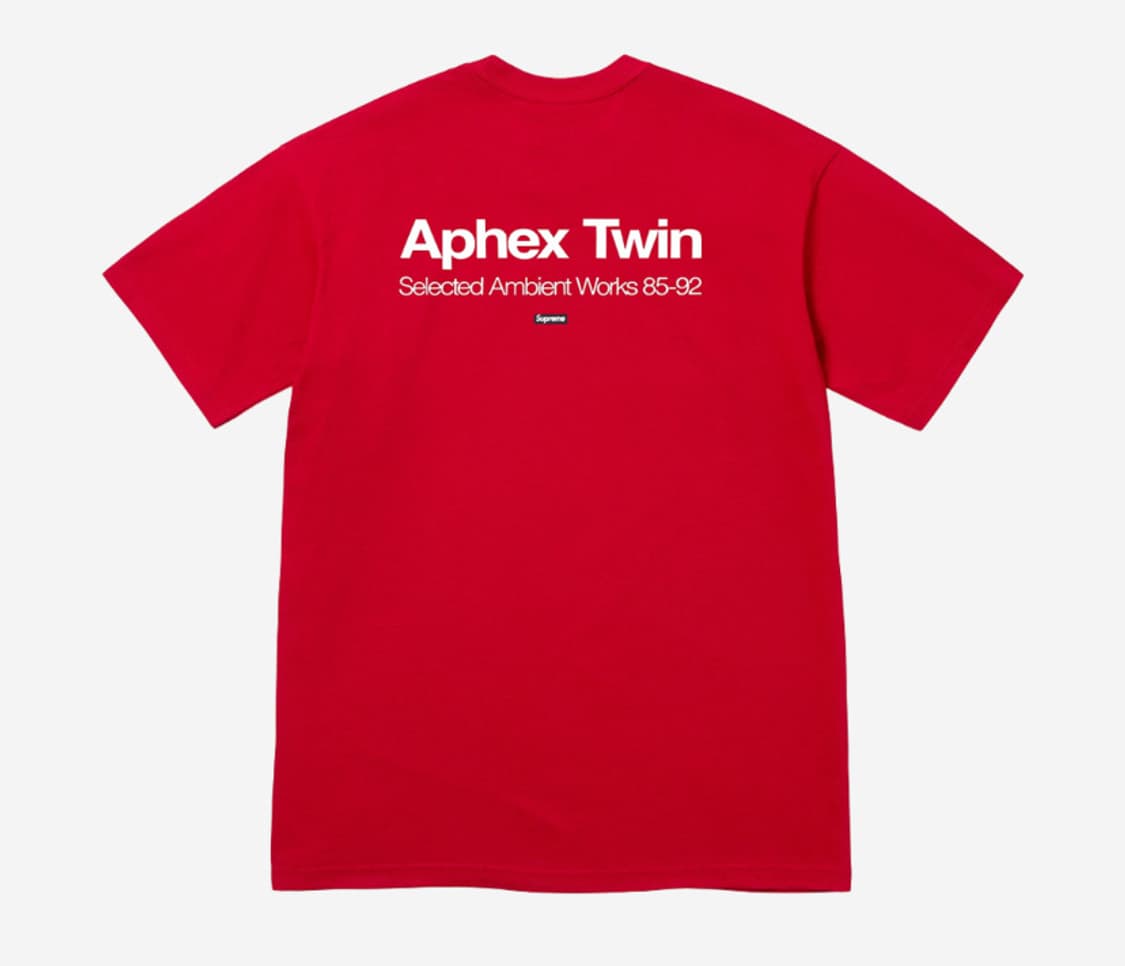 25ss SUPREME x APHEX TWIN t-shirt 상품이미지2