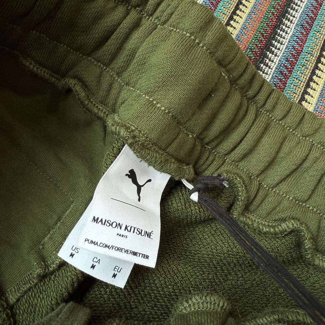 퓨마 메종키츠네 스웻 팬츠 상품이미지3
