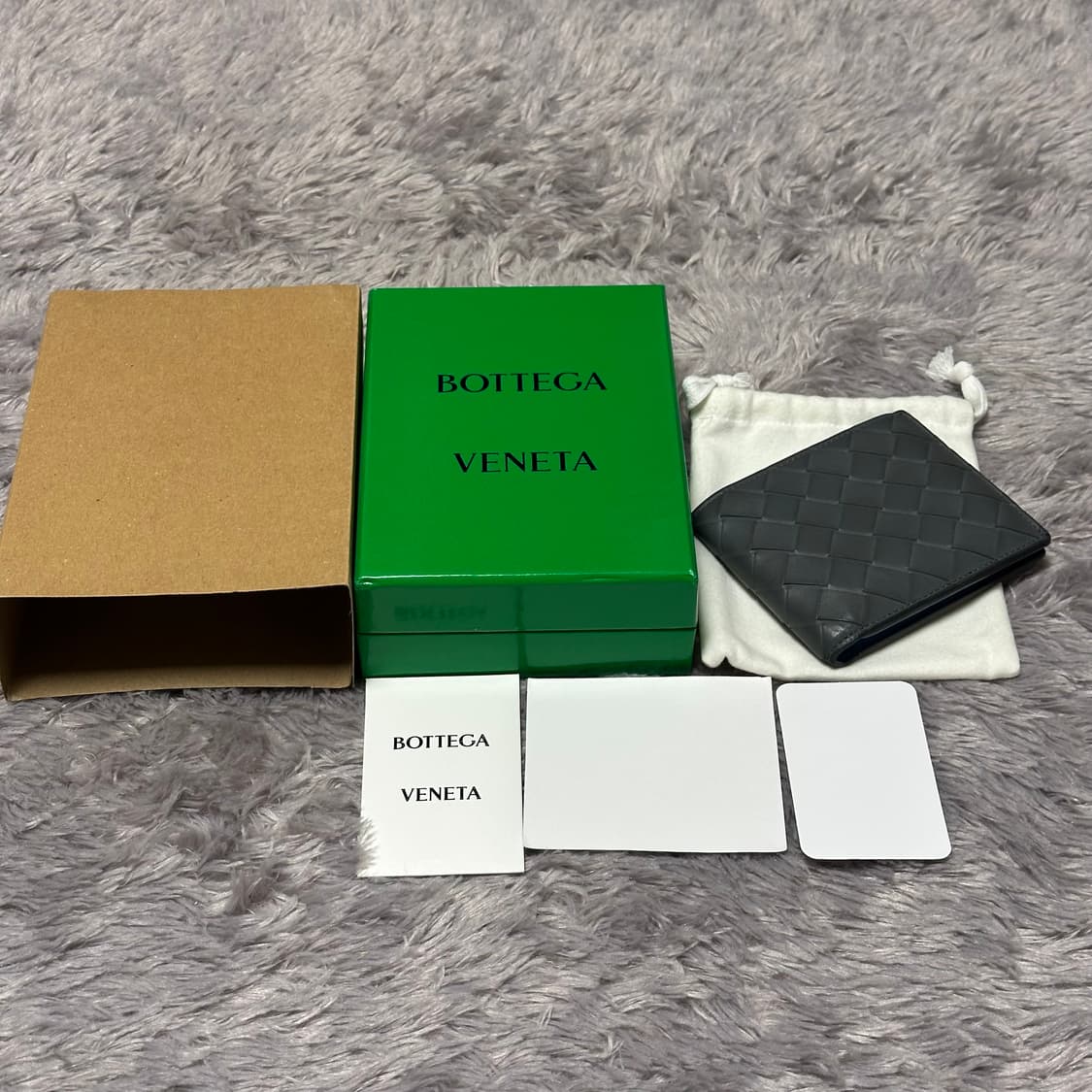 [풀구성] 보테가베네타 인트레치아토 투톤 반지갑 썬더 풀 상품이미지8