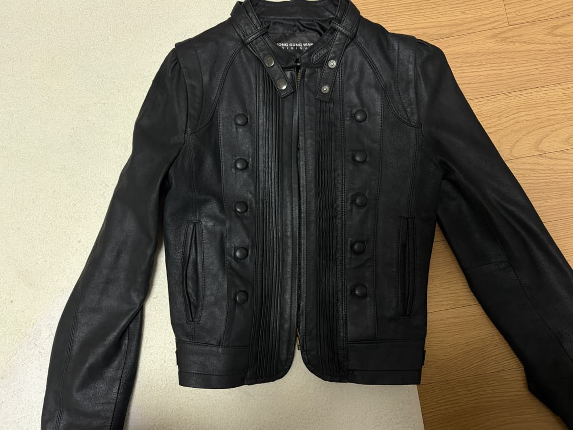 양가죽 나폴레옹 레더 자켓 상품이미지1