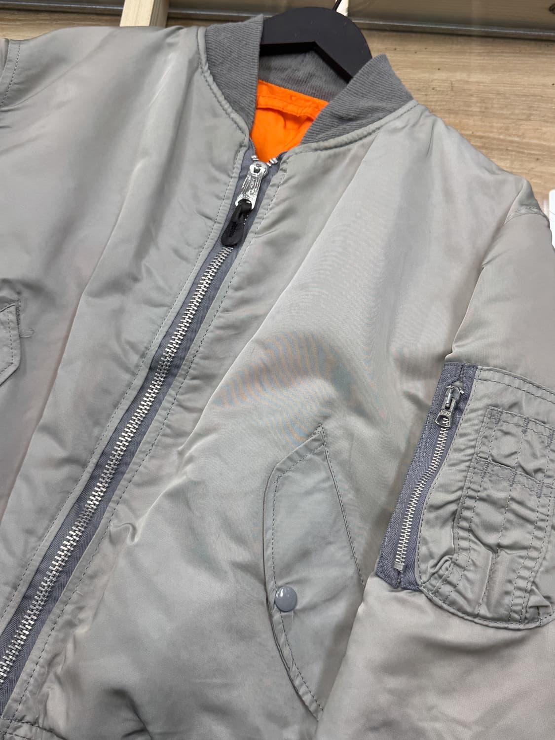 알파인더스트리 U.S.A.F 타입 Ma-1 자켓 상품이미지4