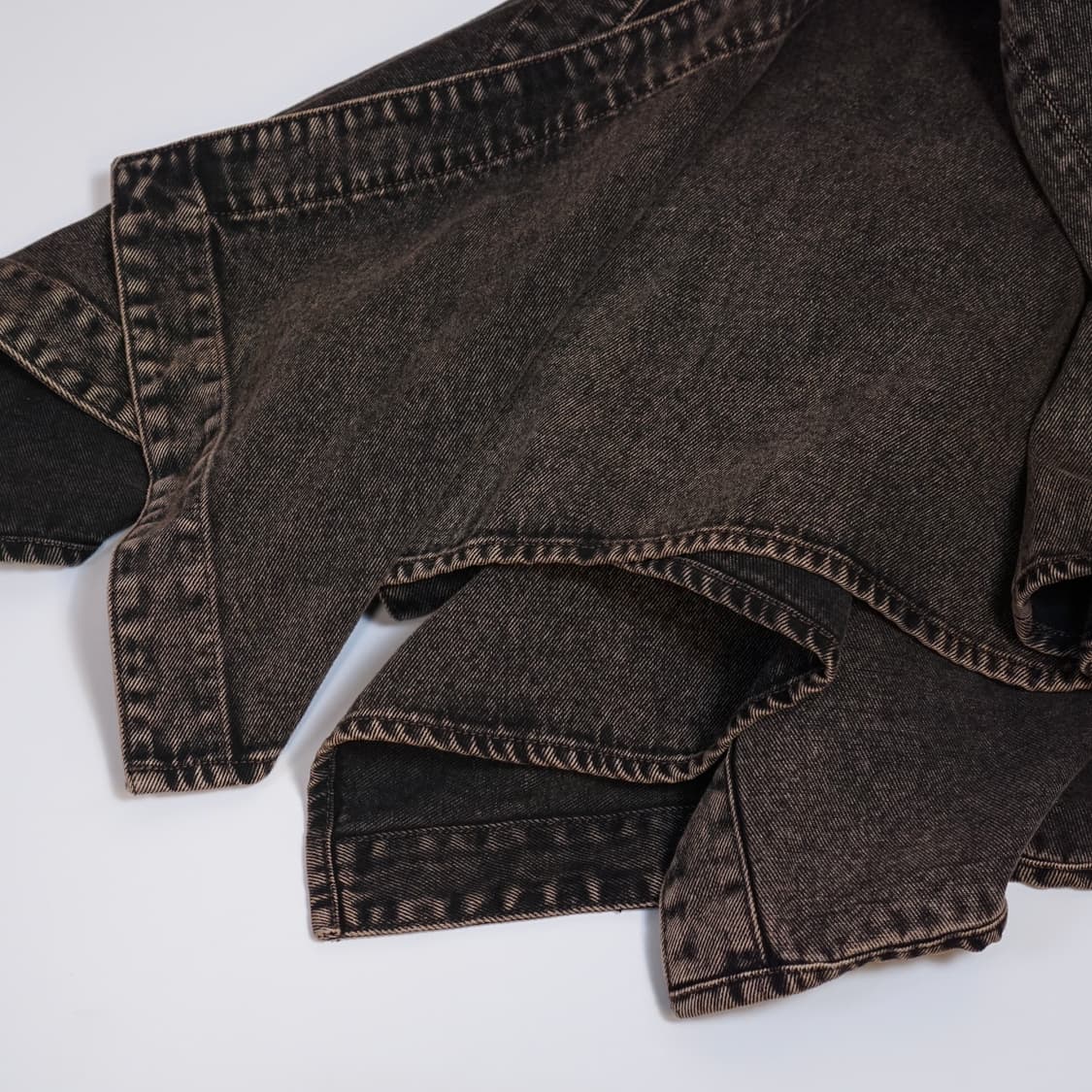 글렌 마틴스 X HM 플레어 데님 스커트 상품이미지8