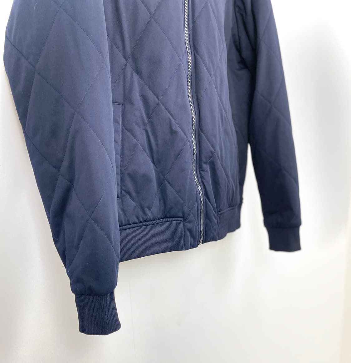 ZARA MAN 네이비 퀼팅 점퍼 상품이미지6