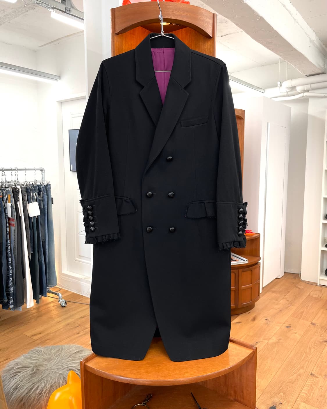 [3] 언더커버 프릴 코트 상품이미지5