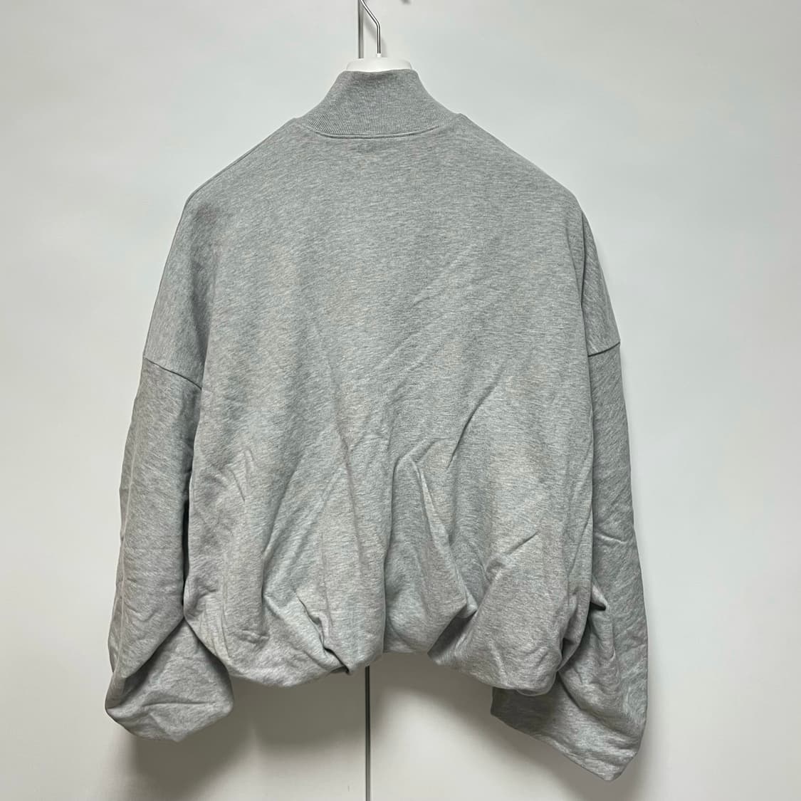 [M]드리스반노튼 26ss Draped 저지 자켓/그레이 상품이미지2