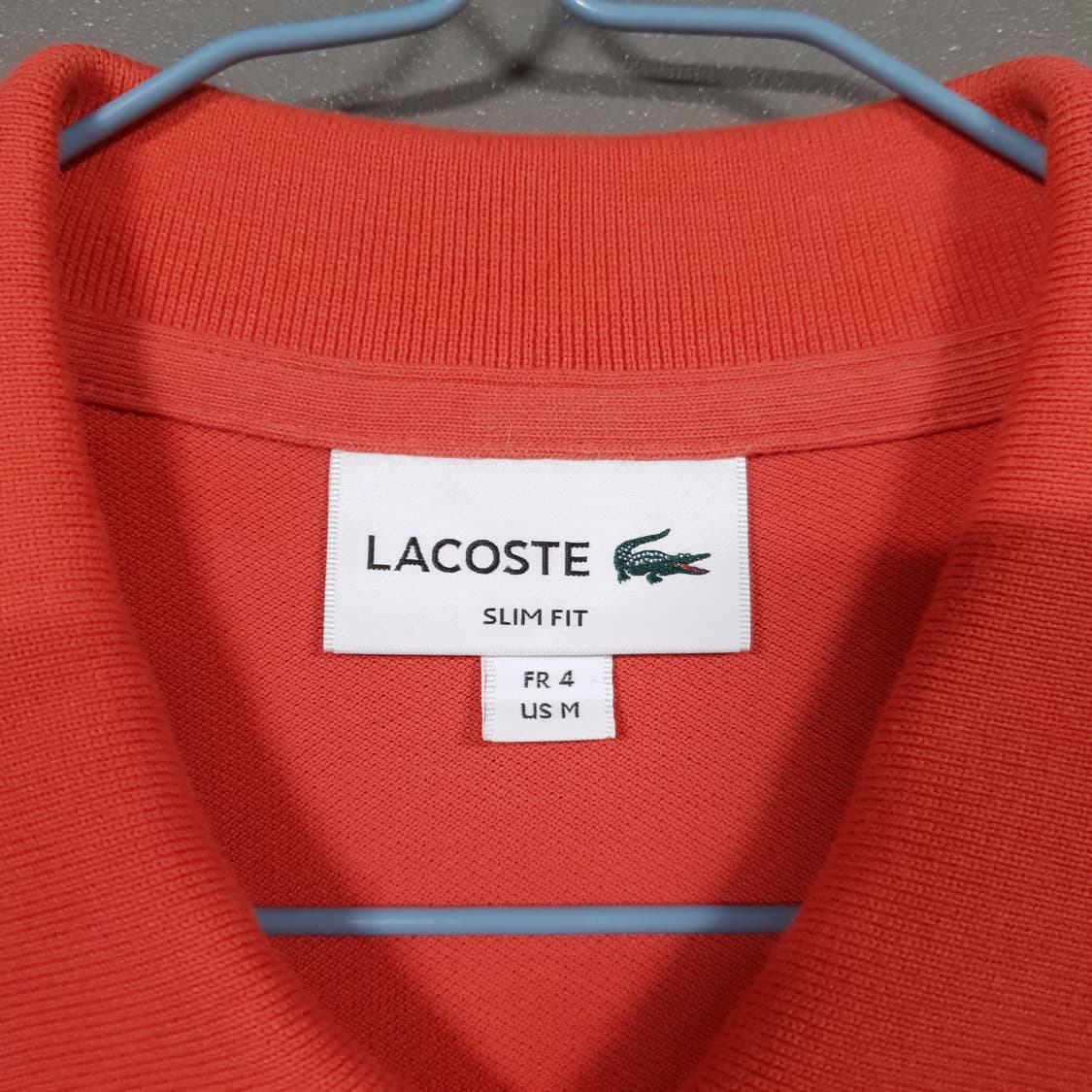 100) 라코스테 신형 21ss 크록 베이직 반팔 카라티 슬림 폴로 셔츠 상품이미지6