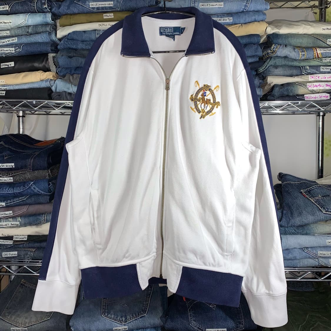 [L] 폴로 랄프로렌 코튼 트랙탑 상품이미지2