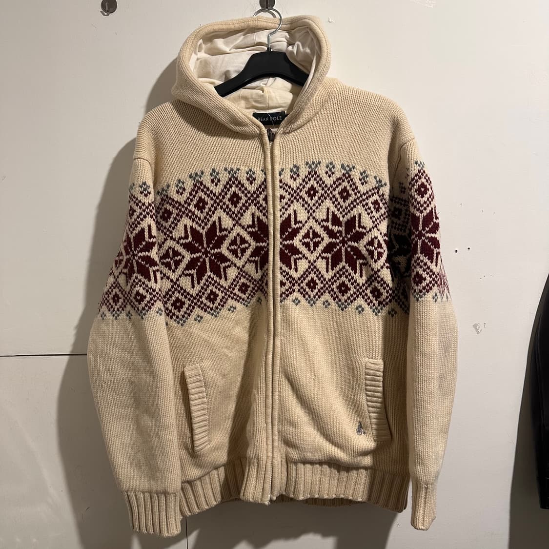 빈폴 노르딕 니트 집업 상품이미지1