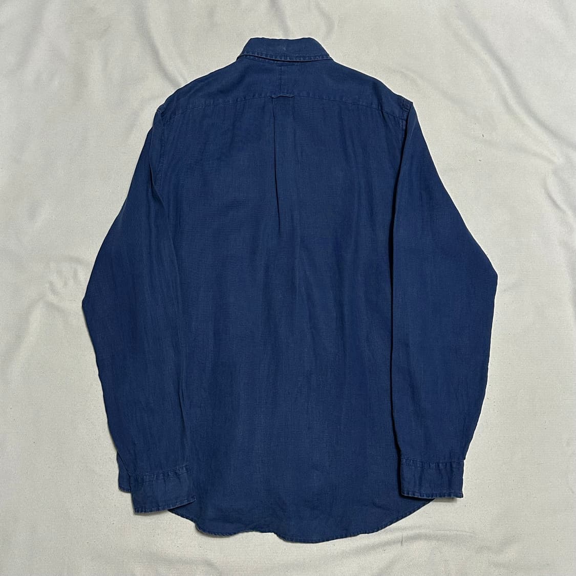 L 폴로랄프로렌 네이비 린넨 셔츠 상품이미지3