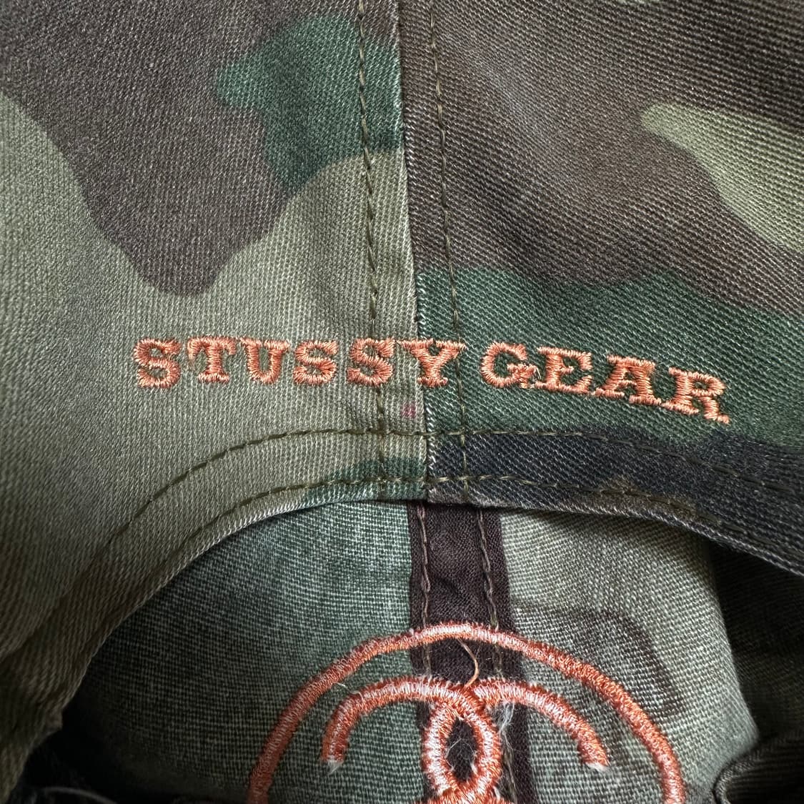 90s 올드 스투시 카모 볼캡 상품이미지5