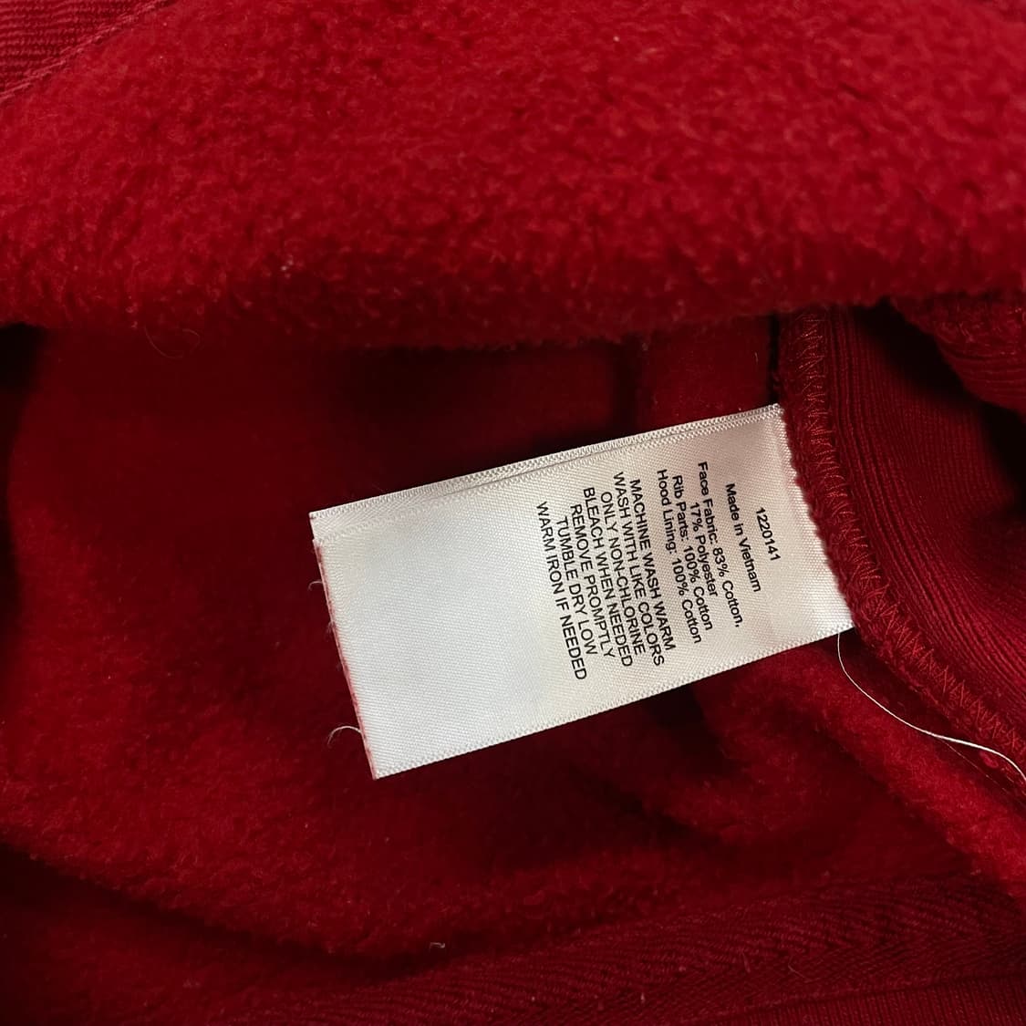 폴로 랄프로렌 빅 포니 체크 후드집업 레드 상품이미지6