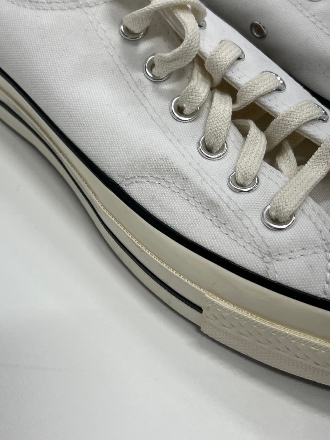 컨버스 척70 화이트 로우 스니커즈 상품이미지3