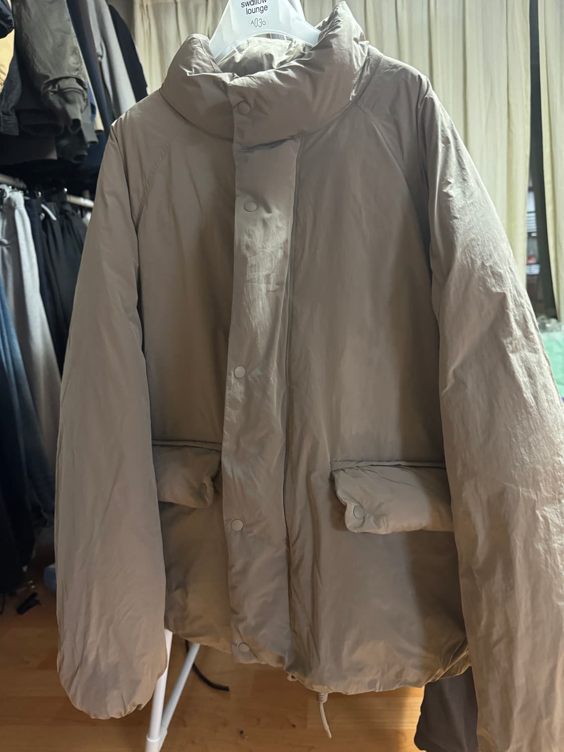 토마스모어 시티숏다운 카키그레이 상품이미지1