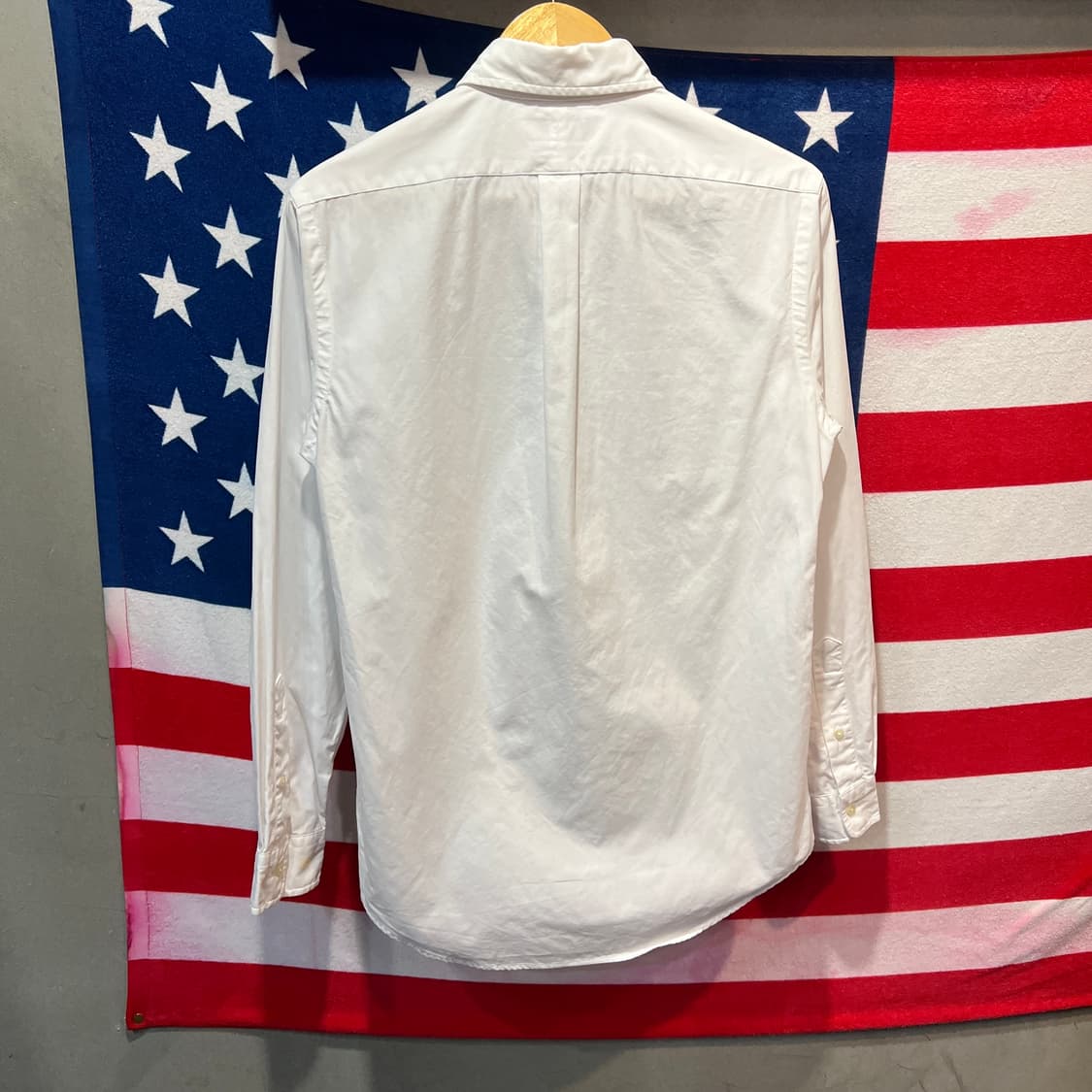 폴로 랄프로렌 QR 화이트 셔츠 상품이미지3