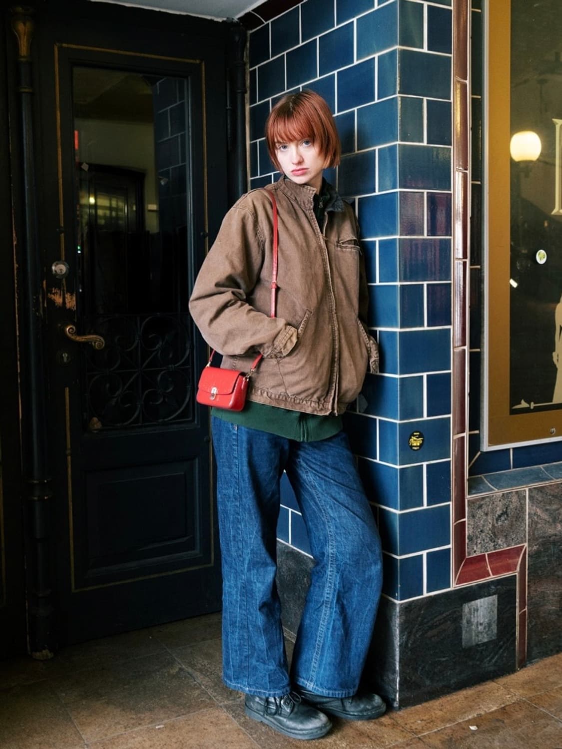 분크 오캄 룬 미니크로스백 레드 상품이미지5