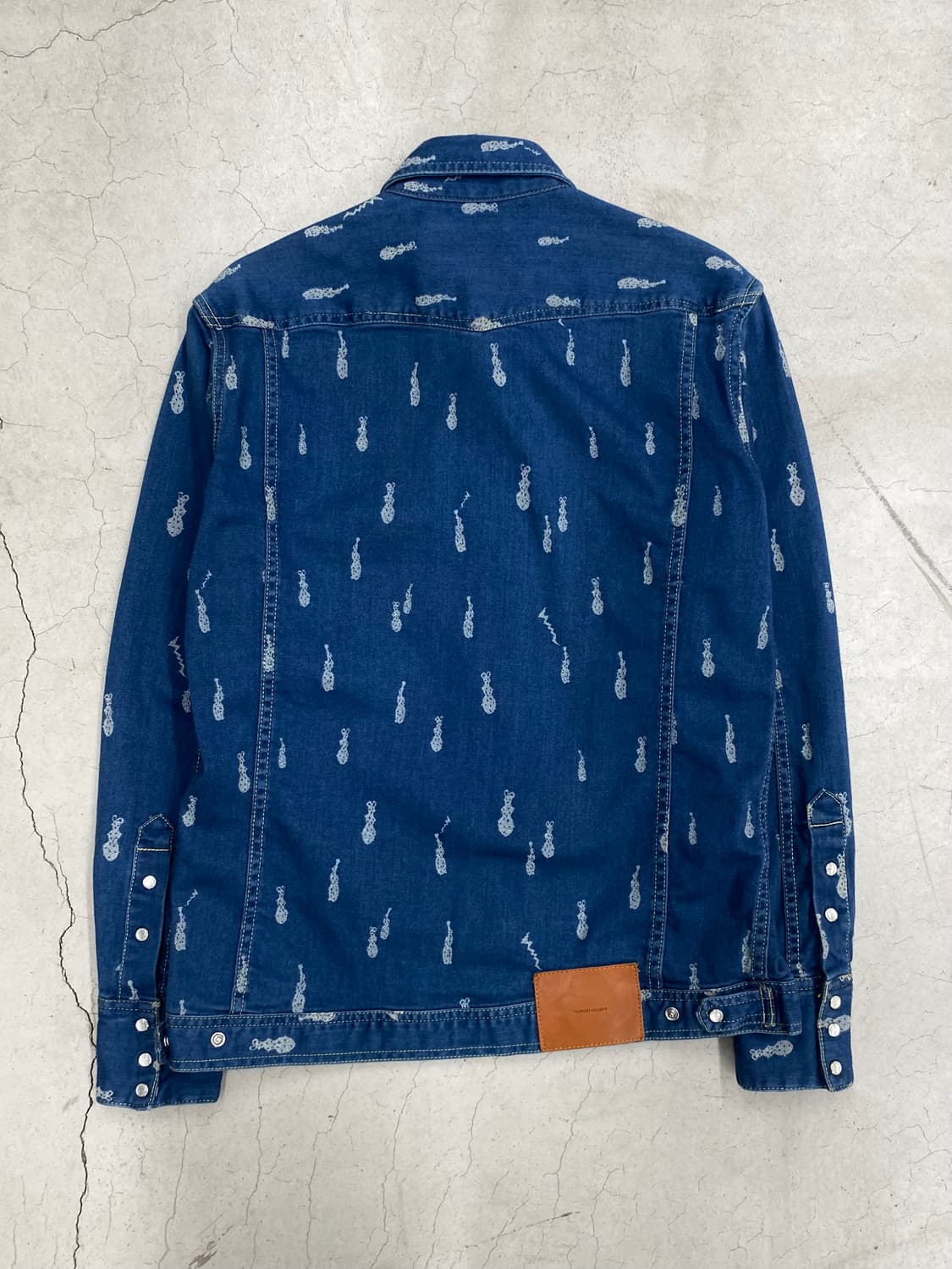츠모리 치사토 엠브로이드 데님 자켓 상품이미지5