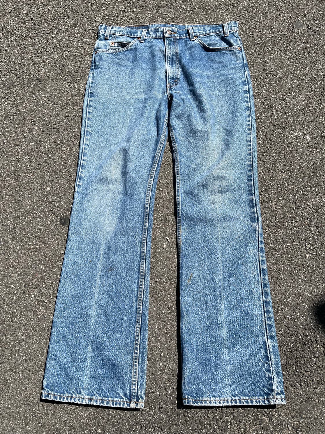 36) 1990s Levis517 USA Orange Tab Jeans 상품이미지2