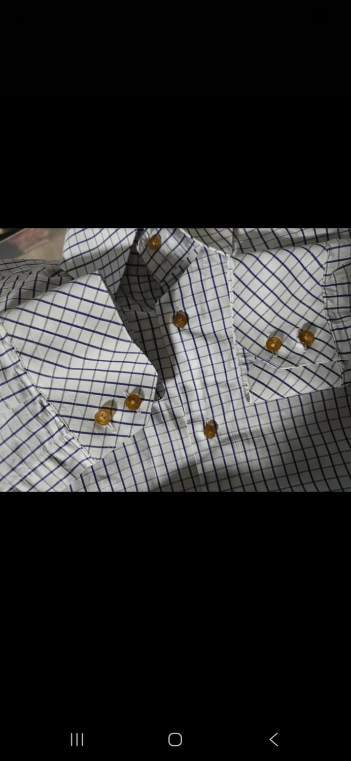 랑방 정품 긴팔 셔츠남방.  싸이즈 95  택포 상품이미지4